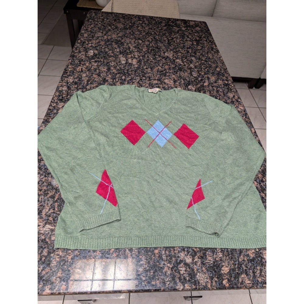 Caribbean Joe Woman Long Sleeve Sweater L